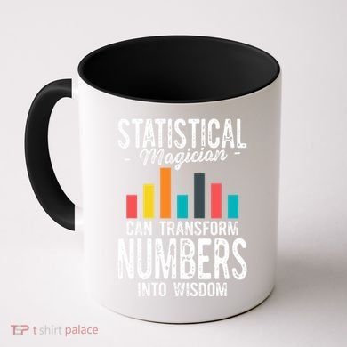 In A World Full Of Data Math Science Statistics Teacher Gift Coffee Mug