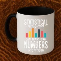 In A World Full Of Data Math Science Statistics Teacher Gift Coffee Mug thumb 2