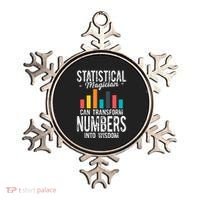 In A World Full Of Data Math Science Statistics Teacher Gift Ornament thumb 0