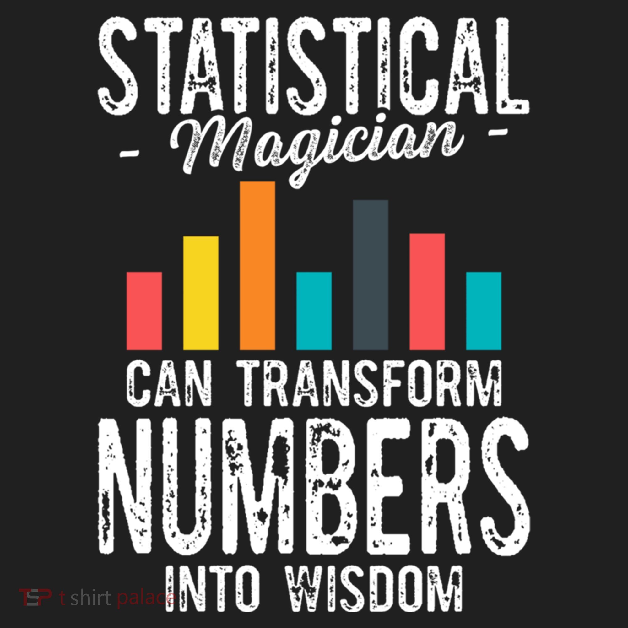 In A World Full Of Data Math Science Statistics Teacher Gift Golf Towel