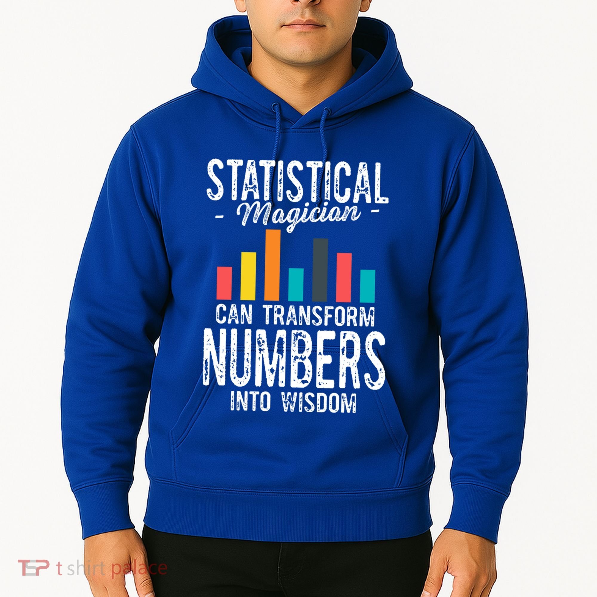 In A World Full Of Data Math Science Statistics Teacher Gift Hoodie