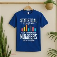 In A World Full Of Data Math Science Statistics Teacher Gift T-Shirt thumb 2