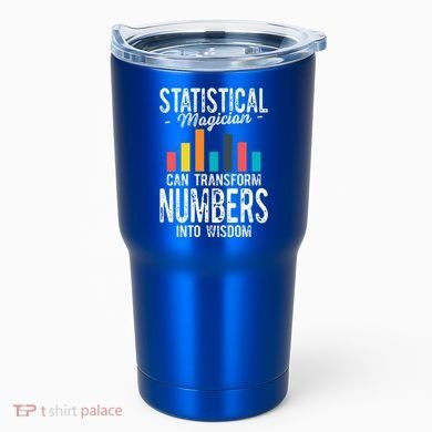 In A World Full Of Data Math Science Statistics Teacher Gift Tumbler