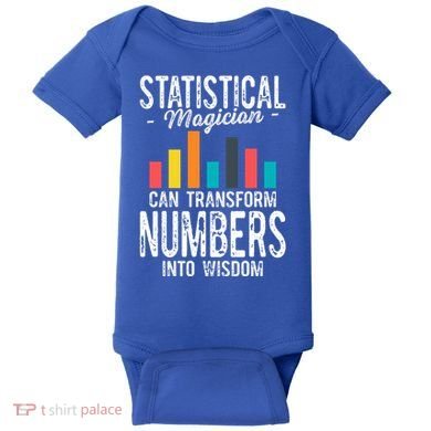 In A World Full Of Data Math Science Statistics Teacher Gift Baby Bodysuit