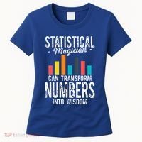 In A World Full Of Data Math Science Statistics Teacher Gift Women's T-Shirt thumb 0