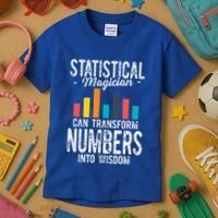 In A World Full Of Data Math Science Statistics Teacher Gift Kids T-Shirt thumb 3