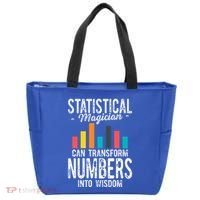 In A World Full Of Data Math Science Statistics Teacher Gift Tote Bag thumb 0