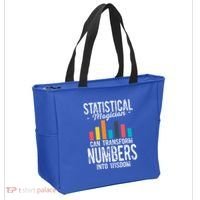 In A World Full Of Data Math Science Statistics Teacher Gift Tote Bag thumb 2