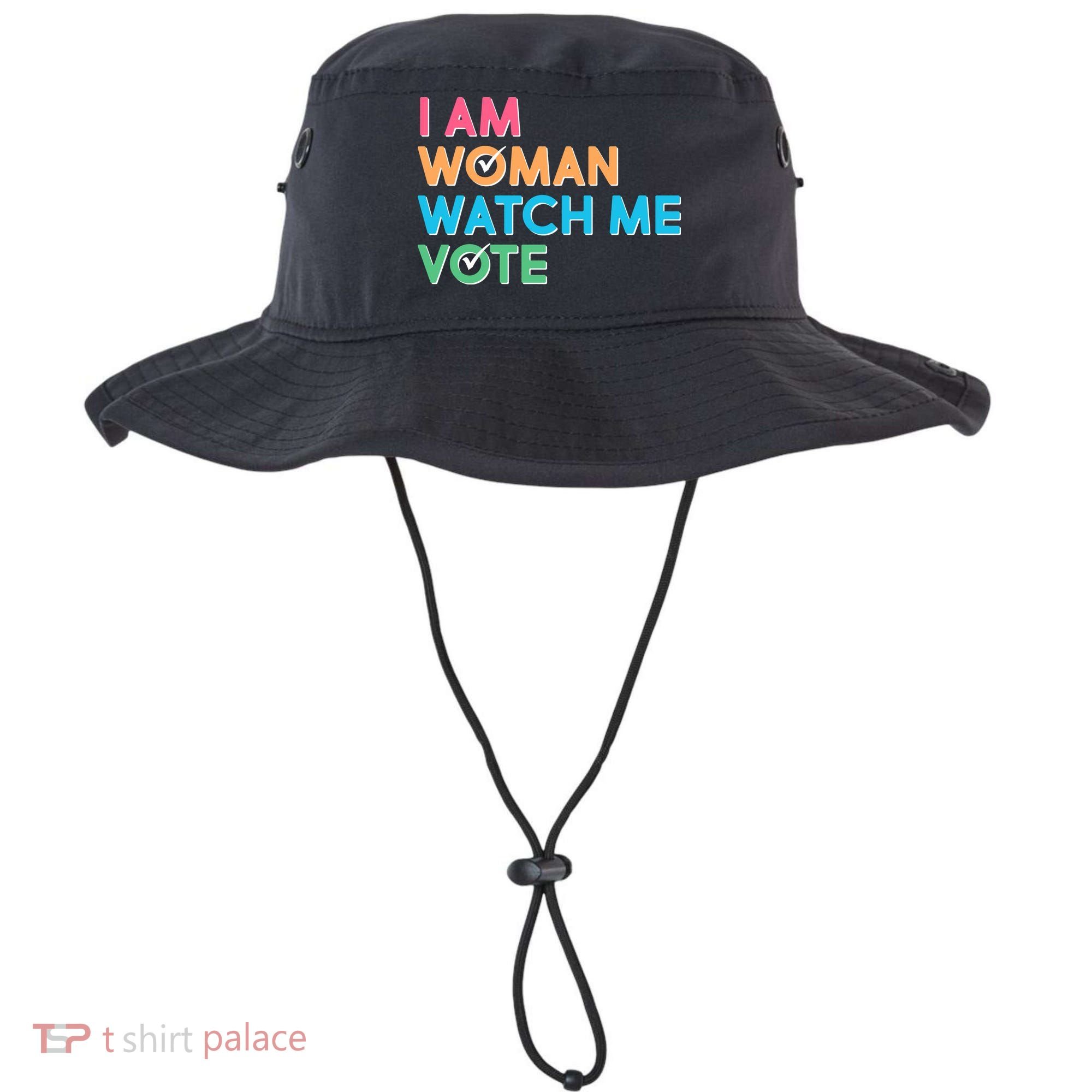 I Am Woman Watch Me Vote Bucket Hat