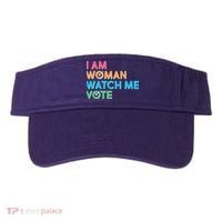 I Am Woman Watch Me Vote Visor thumb 0