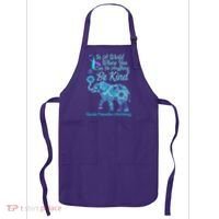 In A World Where You Can Be Anything Be Kind Elephant Apron thumb 0