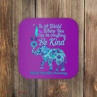 In A World Where You Can Be Anything Be Kind Elephant Coaster thumb 0