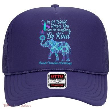 In A World Where You Can Be Anything Be Kind Elephant Hat