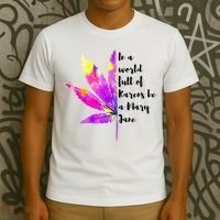 In A World Full Of Karen's Be A Mary Jane Marijuana Weed 420 T-Shirt thumb 3
