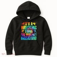 It's A Wrestling Thing You Wouldn't Understand  Fan Fighter  Kids Hoodie thumb 0