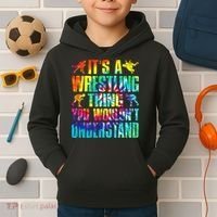 It's A Wrestling Thing You Wouldn't Understand  Fan Fighter  Kids Hoodie thumb 2