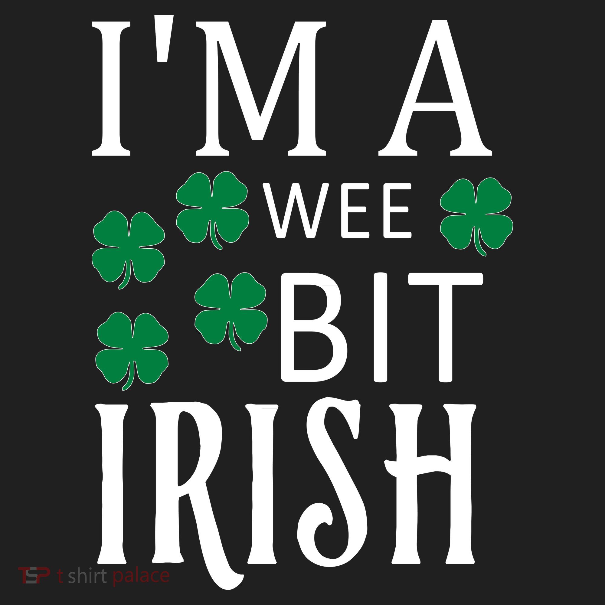 I'm A Wee Bit Irish Women's Sweatshirt