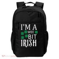 I'm A Wee Bit Irish Backpack thumb 0