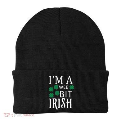 I'm A Wee Bit Irish Beanie