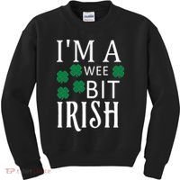 I'm A Wee Bit Irish Kids Sweatshirt thumb 0