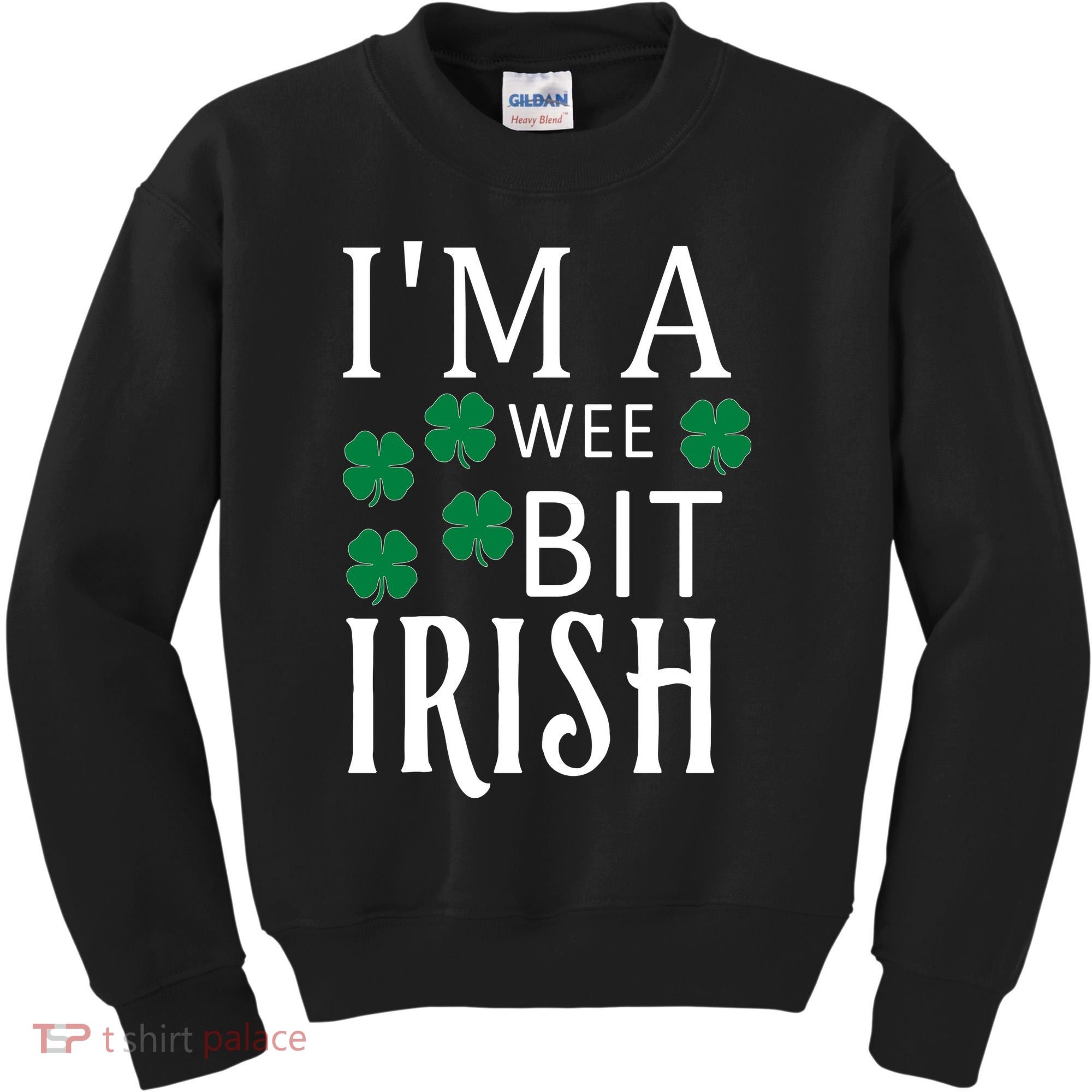 I'm A Wee Bit Irish Kids Sweatshirt