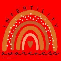 Infertility Awareness Week In April We Wear Orange IVF Santa Hat thumb 1