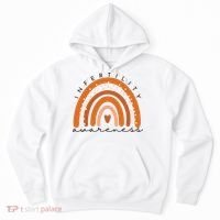 Infertility Awareness Week In April We Wear Orange IVF Hoodie thumb 0
