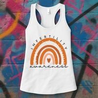 Infertility Awareness Week In April We Wear Orange IVF Women's Tank Top thumb 3