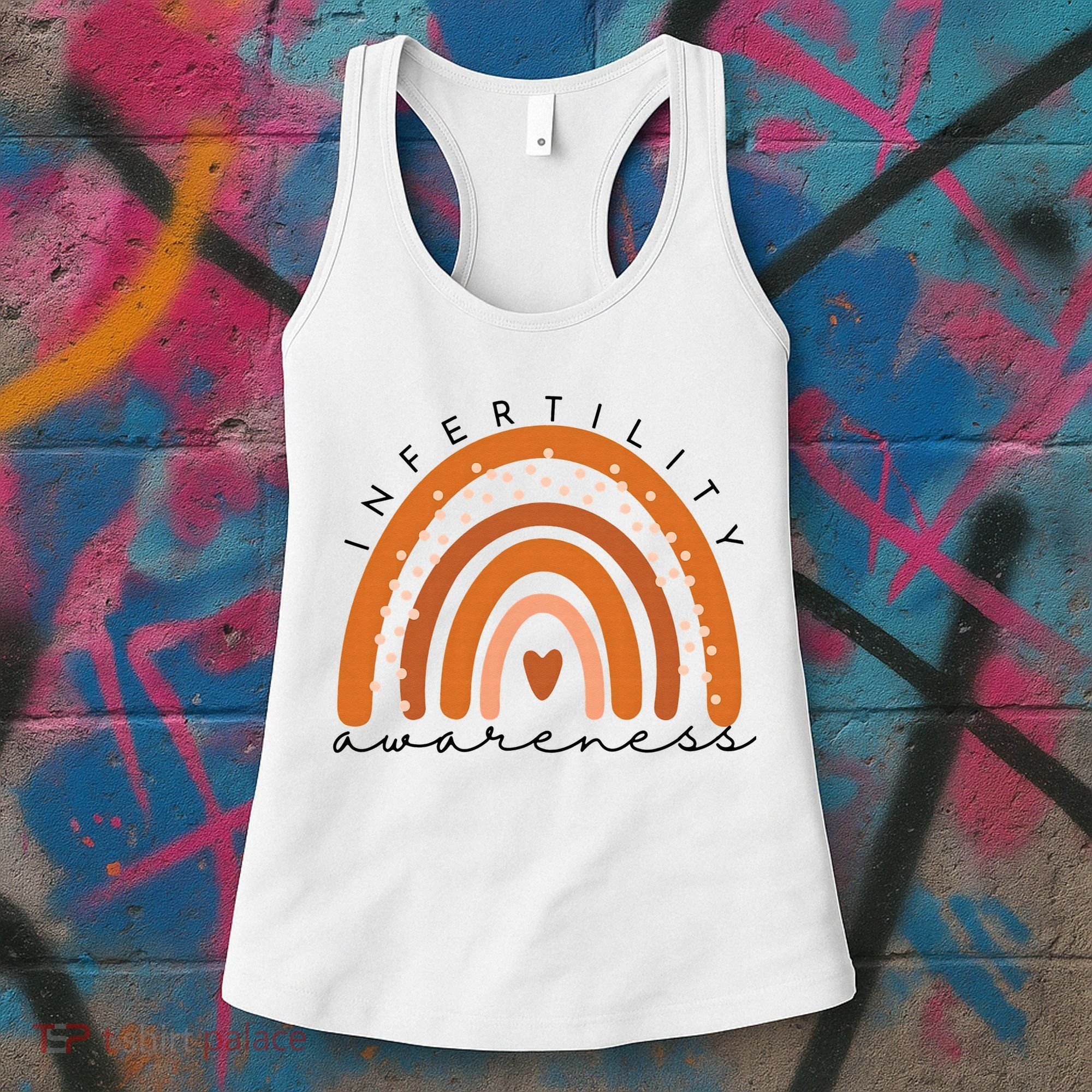 Infertility Awareness Week In April We Wear Orange IVF Women's Tank Top