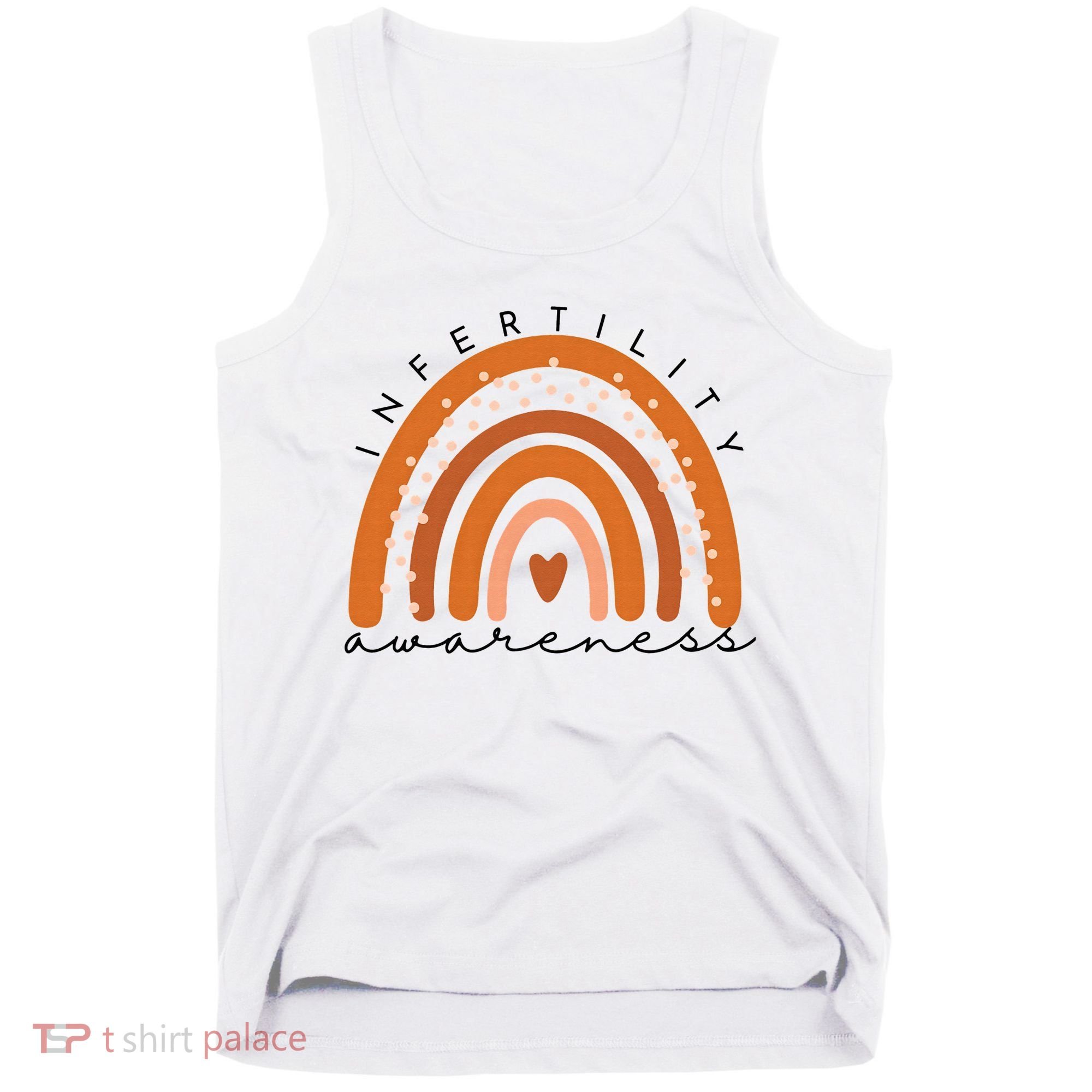 Infertility Awareness Week In April We Wear Orange IVF Tank Top