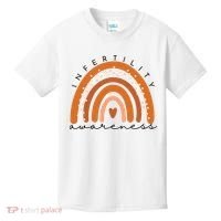 Infertility Awareness Week In April We Wear Orange IVF Kids T-Shirt thumb 0