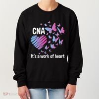 It's A Work Of Heart CNA Certified Nursing Assistant Women's Sweatshirt thumb 0