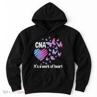 It's A Work Of Heart CNA Certified Nursing Assistant Hoodie thumb 0
