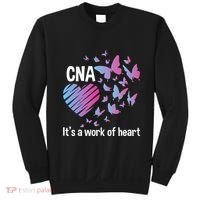 It's A Work Of Heart CNA Certified Nursing Assistant Sweatshirt thumb 0