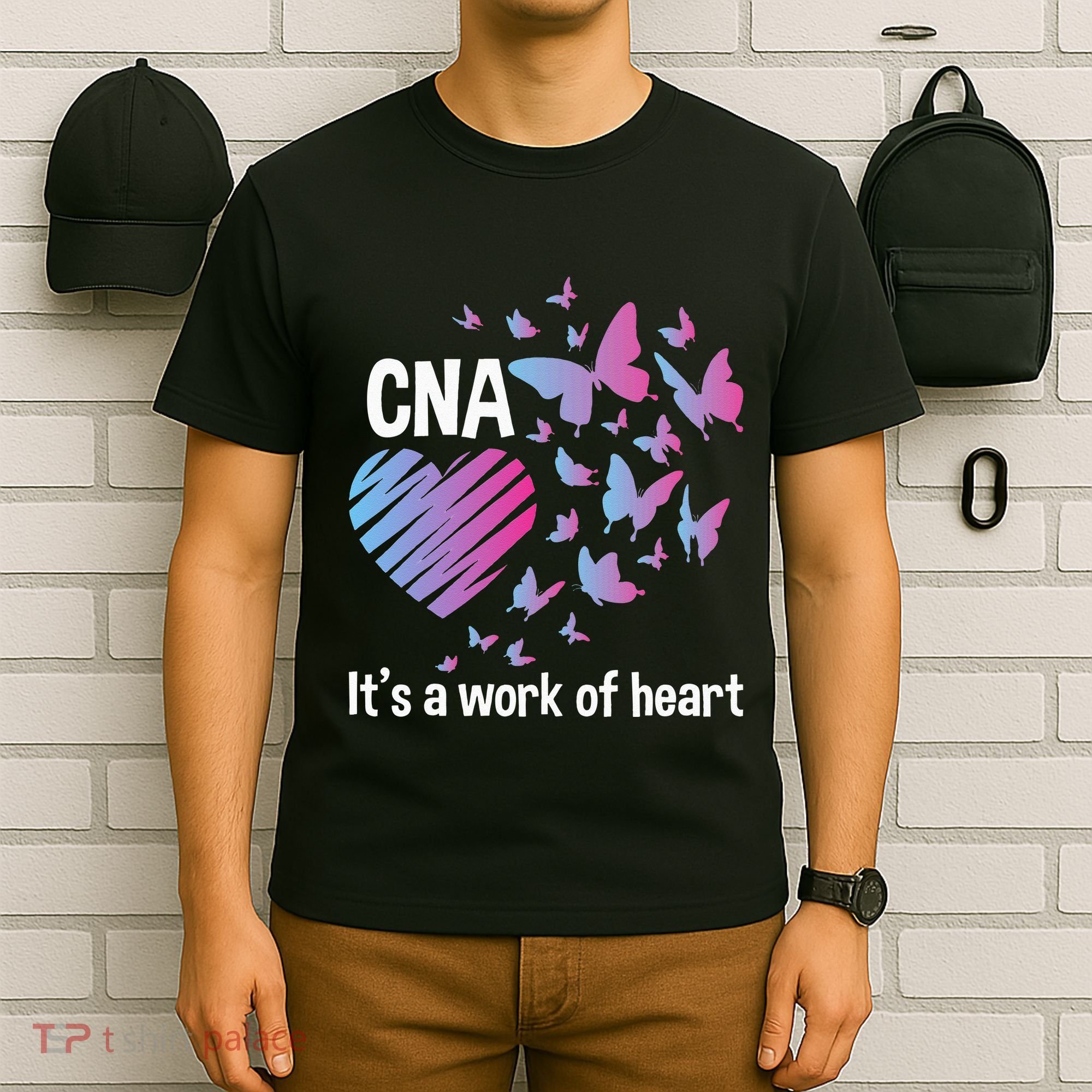 It's A Work Of Heart CNA Certified Nursing Assistant T-Shirt