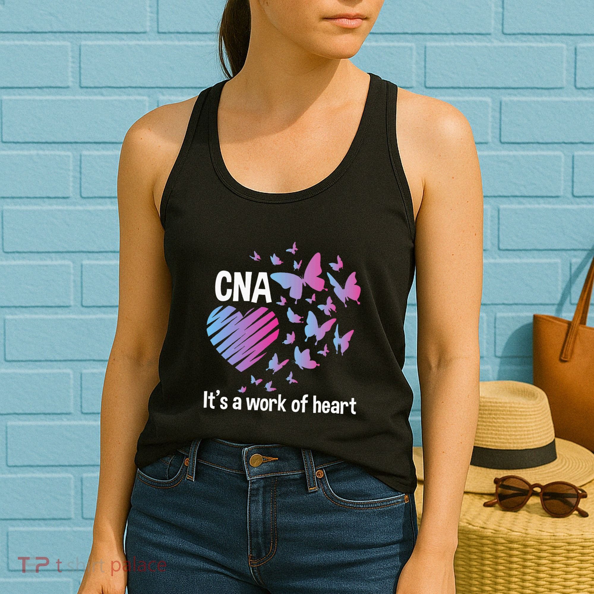 It's A Work Of Heart CNA Certified Nursing Assistant Women's Tank Top