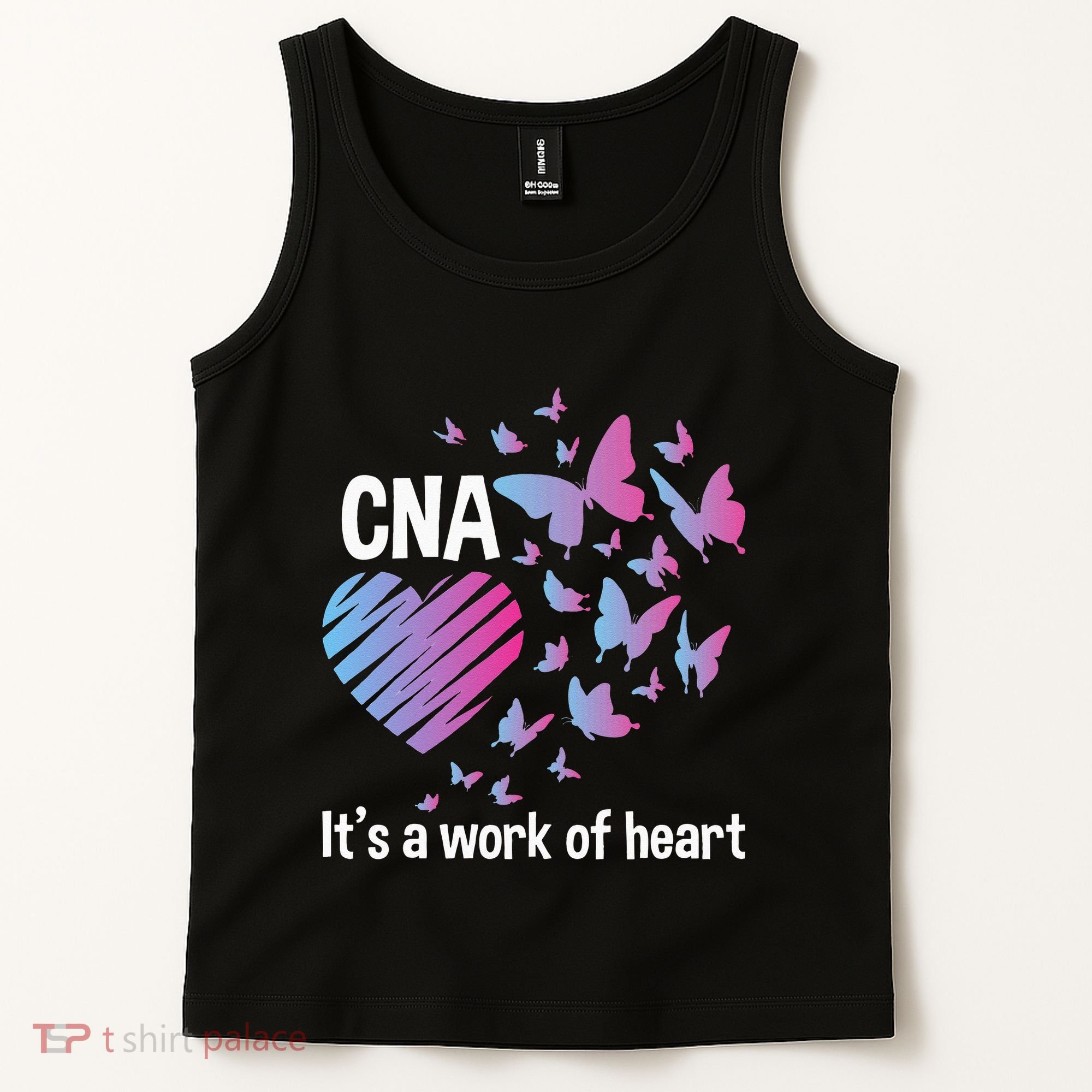 It's A Work Of Heart CNA Certified Nursing Assistant Tank Top