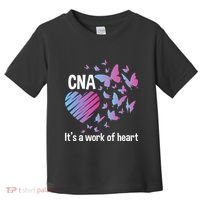 It's A Work Of Heart CNA Certified Nursing Assistant Toddler T-Shirt thumb 0