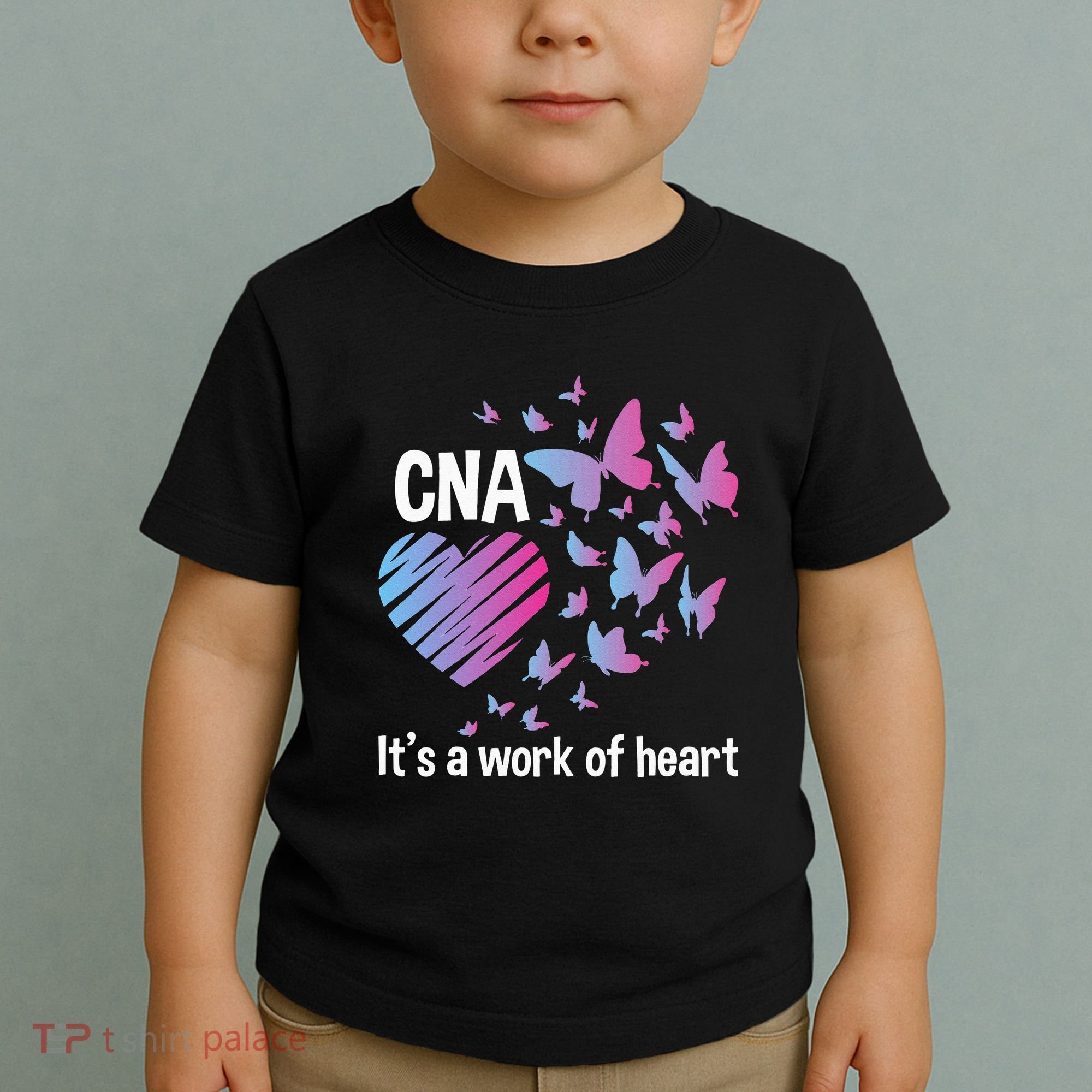 It's A Work Of Heart CNA Certified Nursing Assistant Toddler T-Shirt