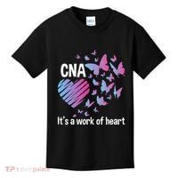 It's A Work Of Heart CNA Certified Nursing Assistant Kids T-Shirt thumb 0