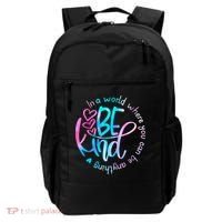 In A World Where You Can Be Anything Be Kind Kindness Gift Backpack thumb 0