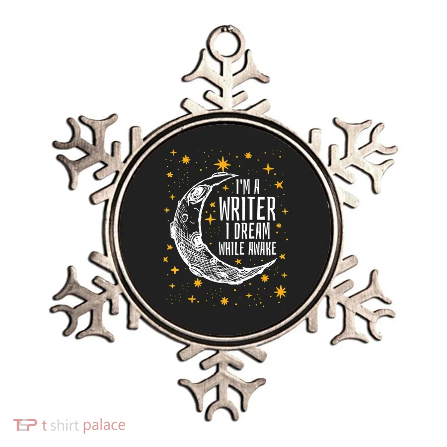 I'm A Writer I Dream While Awake Writer Author Cute Gift Ornament