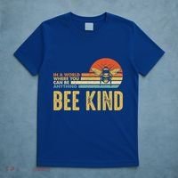 In A World Where You Can Be Anything Be Kind Vintage Bee Gift T-Shirt thumb 5