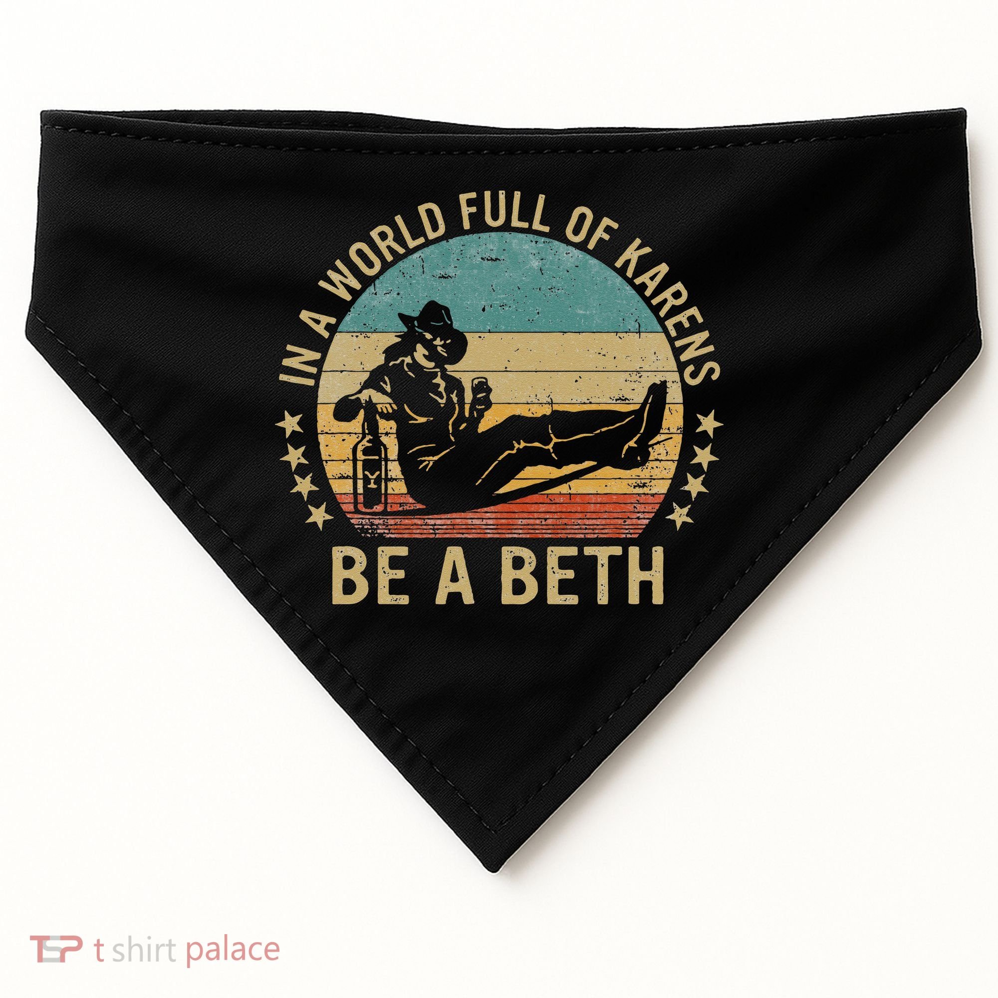 In A World Full Of Karens Be A Beth USA-Made Doggie Bandana