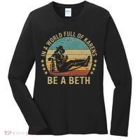 In A World Full Of Karens Be A Beth Women's Long Sleeve Shirt thumb 0