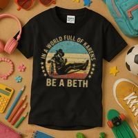In A World Full Of Karens Be A Beth Kids T-Shirt thumb 3