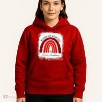 In April We Wear Red Autism Acceptance Hoodie thumb 5
