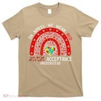 In April We Wear Red Autism Awareness Acceptance Red T-Shirt thumb 0