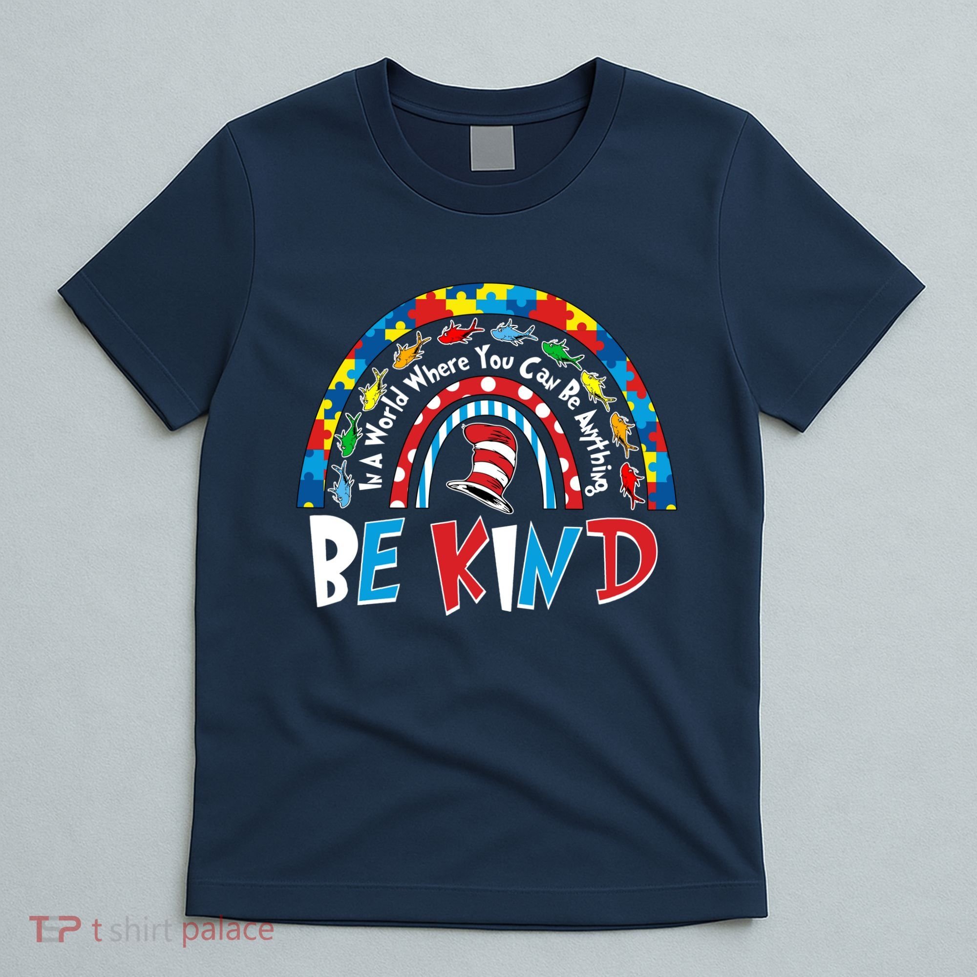 In A World Where You Can Be Anything Be Kind Book Lover Reading Fan T-Shirt