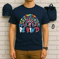 In A World Where You Can Be Anything Be Kind Book Lover Reading Fan T-Shirt thumb 6
